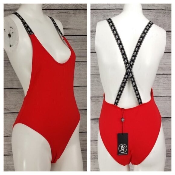 Gym King Sylvia 8 One piece swimsuit Open back - Picture 2 of 8